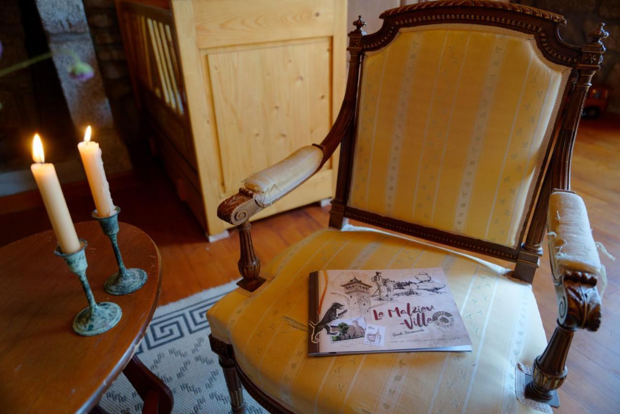 Le Petit Chateau Du Villard Le Malzieu-Forain ภายนอก รูปภาพ